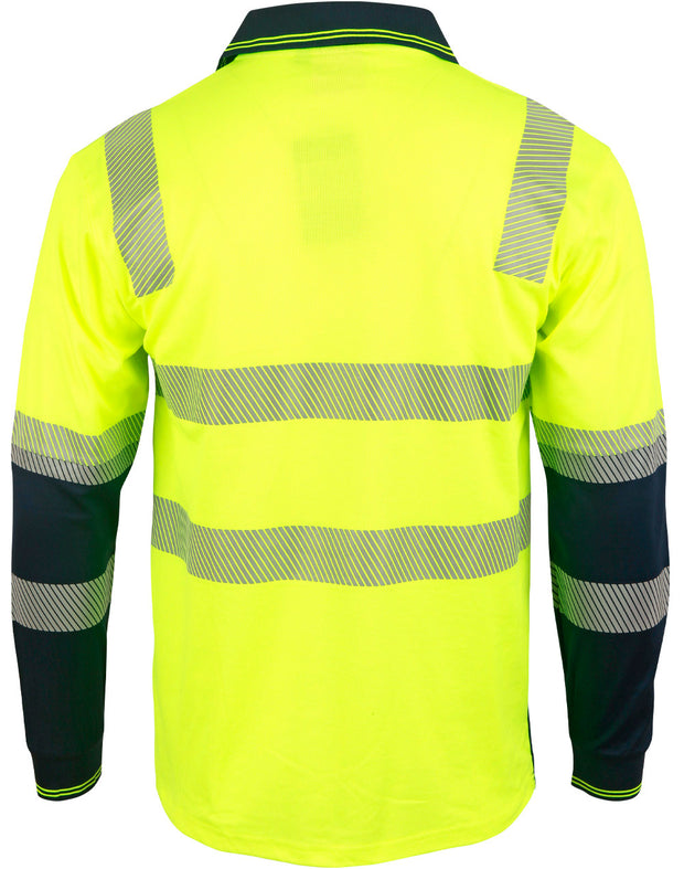 Biomotion Segmented Truedry L/S Safety Polo
