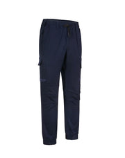 Unisex Cotton Stretch Drill Cuffed Work Pants