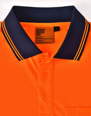 Unisex Cooldry Segmented Safety L/S Polo
