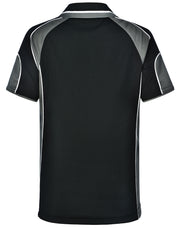 Kid's Cooldry Contrast Polo With Sleeve Panel