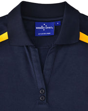 Ladies' Sustainable Poly/Cotton Contrast S/S Polo