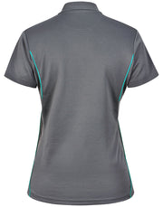 Ladies' Sustainable Poly/Cotton Contrast S/S Polo