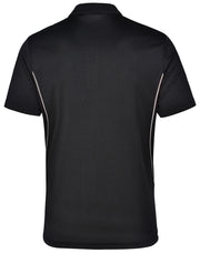 Men's Cooldry S/S Contrast Interlock Polo
