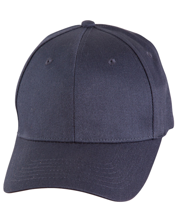 HEAVY BRUSHED COTTON FITTED CAP