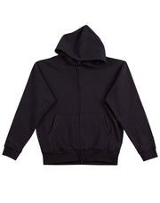 Kid's full-zip fleecy hoodie