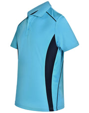 Men's Cooldry S/S Contrast Interlock Polo