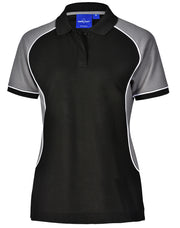Ladies' TrueDry Tri-colour S/S Pique Polo