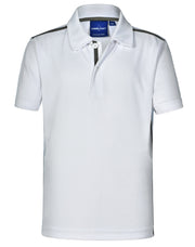 Kids' Ultra Dry Short Sleeve Contrast Polo