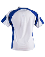 Ladies' Cooldry Contrast Polo With Sleeve Panel