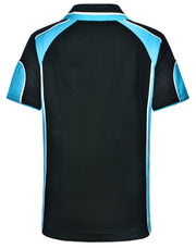 Kid's Cooldry Contrast Polo With Sleeve Panel