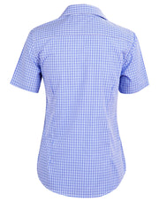 Ladies' Two Tone Check S/S Shirt