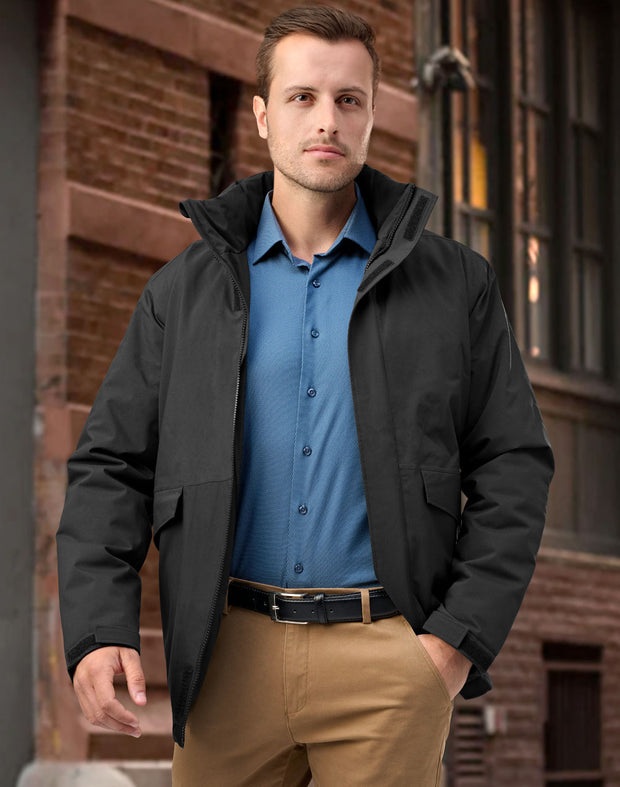 Unisex Quilted Waterproof Jacket