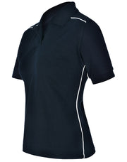 ladies' pure cotton contrast piping