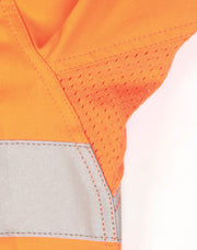 Hi-Vis Cool-Breeze Safety L/S Shirt (Generic Tape)