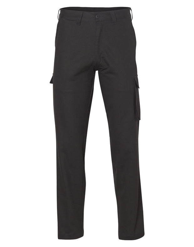 drill pant pocket on leg / regular fit