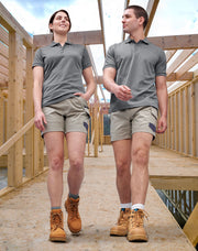 Unisex Cotton Stretch Drill Short Work Shorts