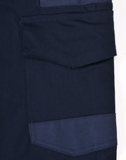 Unisex Cotton Stretch Drill Cuffed Work Pants