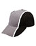H/B/C tri-color baseball cap