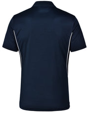 Men's Cooldry S/S Contrast Interlock Polo