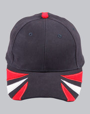 Spider cap H/B/C tri-color