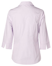Women's Mini Check 3/4 Sleeve Shirt