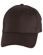 HEAVY BRUSHED COTTON FITTED CAP