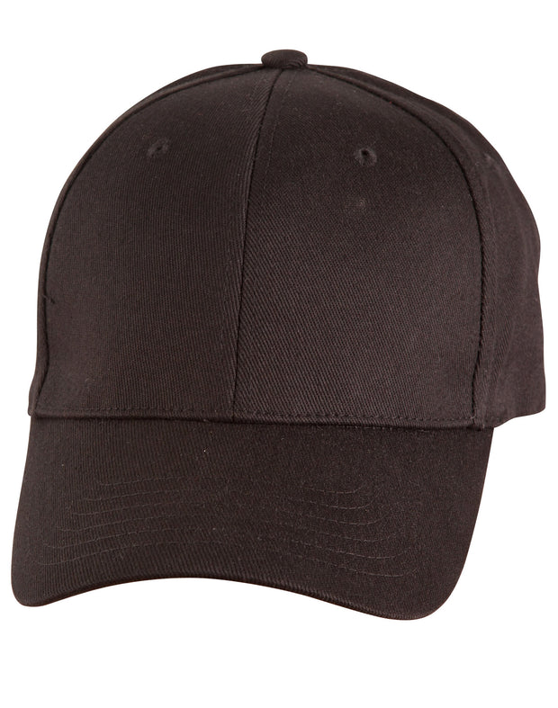 HEAVY BRUSHED COTTON FITTED CAP