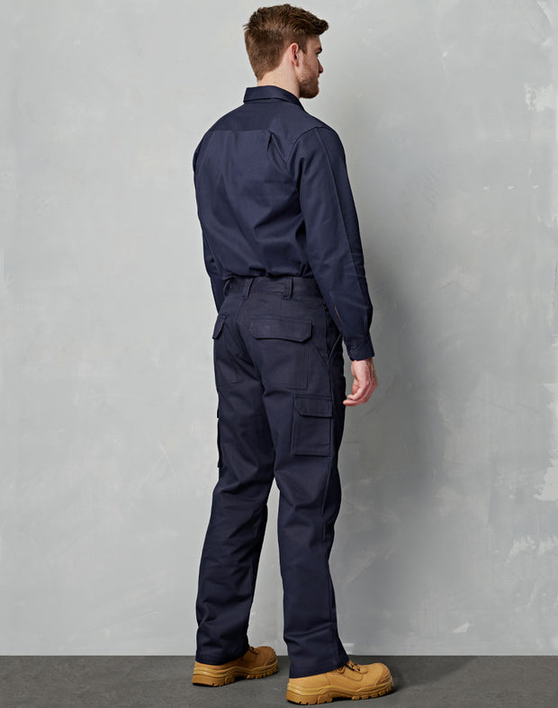 drill pant pocket on leg / regular fit