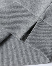 Unisex Airlayered CVC Crew Neck Sweater