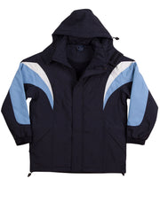 bathurst tri-color jacket with hood