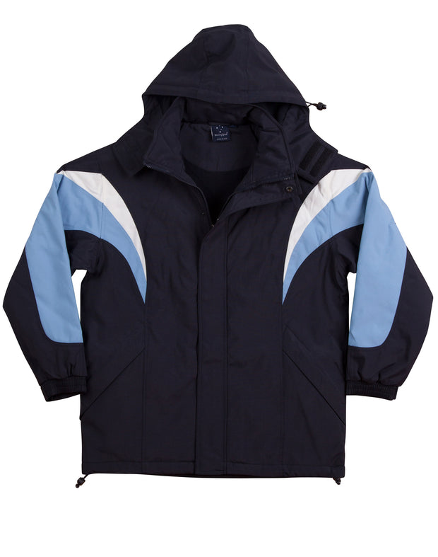 bathurst tri-color jacket with hood