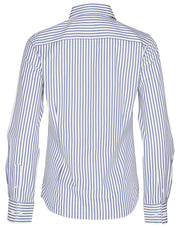 Women's Sateen Stripe L/S Shirt