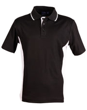 Kids' TrueDry Contrast S/S Polo
