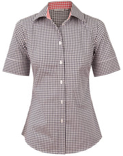 Women's Gingham Check S/S Shirt