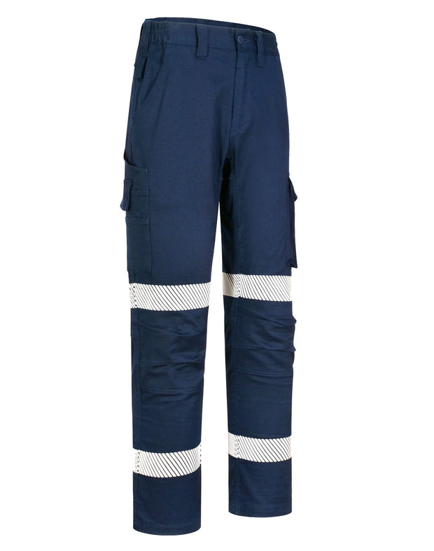 Unisex Cotton Stretch Ripstop Segmented Work Pants