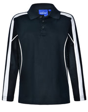 Kids' TrueDry Long Sleeve Polo