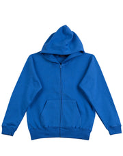 Kid's full-zip fleecy hoodie