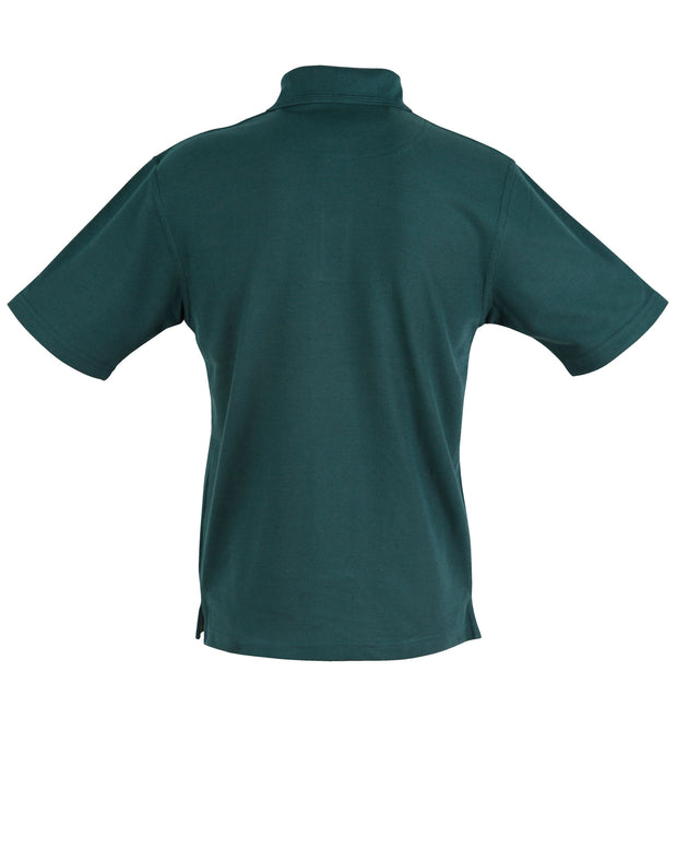 Unisex poly/cotton pique S/L