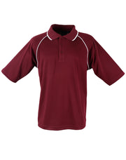 mens cooldry raglan S/S polo