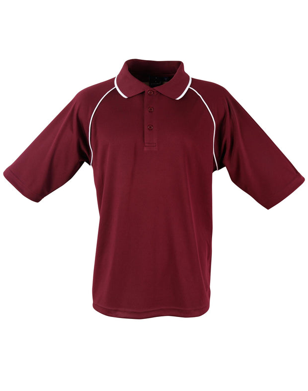mens cooldry raglan S/S polo