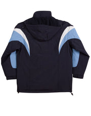 bathurst tri-color jacket with hood