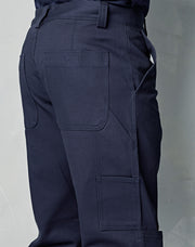 Men's Cotton Drill Pre-shrunk Cargo Pants With Knee Pads