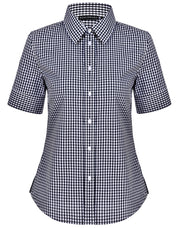 Women's Gingham Check S/S Shirt