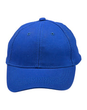 Kids brushed cotton cap