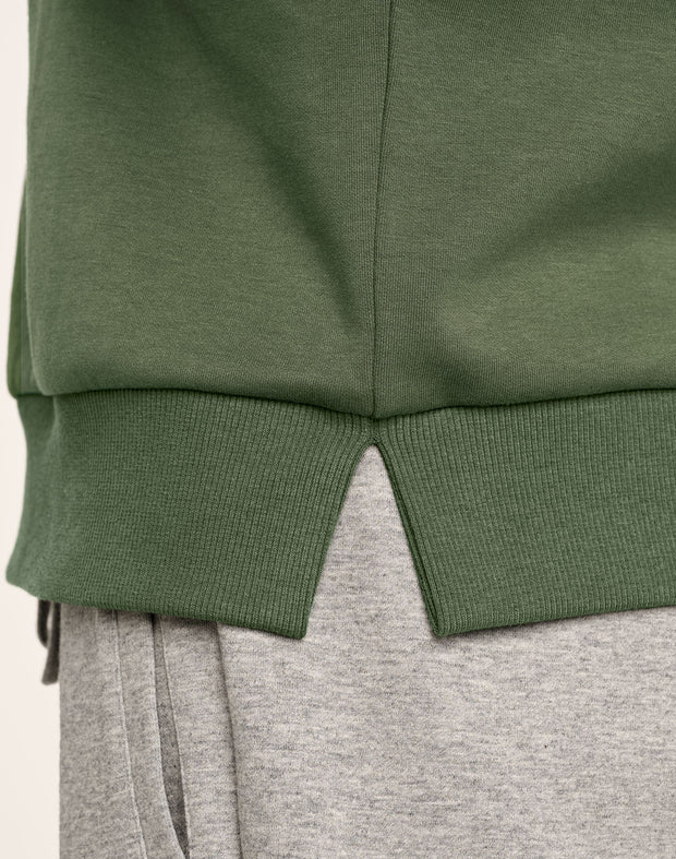 Unisex Airlayered CVC Crew Neck Sweater