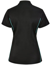 Ladies' Sustainable Poly/Cotton Contrast S/S Polo