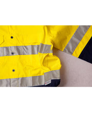 Hi-Vis Cotton Rip-Stop L/S Shirt 3M Tape