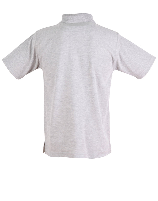 Unisex poly/cotton pique S/L