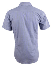 Men's Two Tone Check S/S Shirt