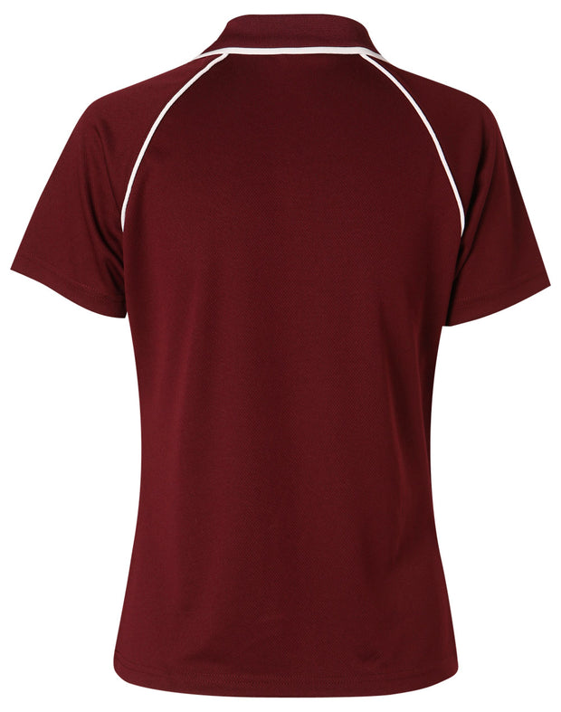ladies cooldry raglan S/S polo